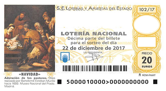 Se acerca el Sorteo de Navidad ¿Qué puede ocurrir si comparto un décimo que finalmente resulta premiado? decimo 2017 102